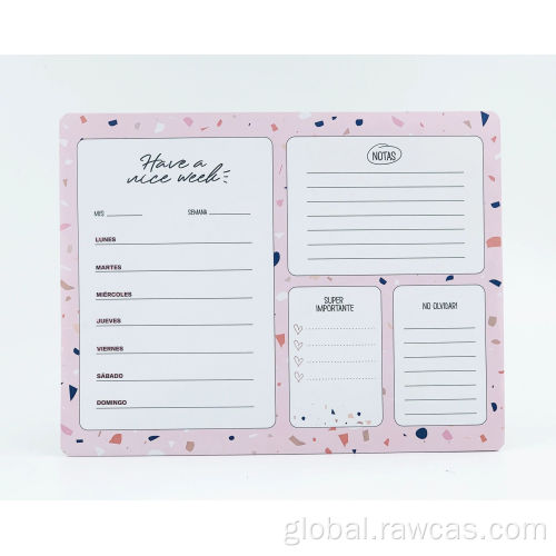 Differenet Design Notepads for Office weekly series notepads for kids and office Supplier